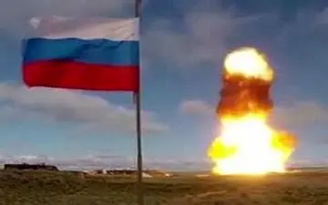 آزمایش موشک جدید سامانه دفاع ضدهوایی نیرو‌ی هوافضای روسیه از خاک قزاقستان + فیلم