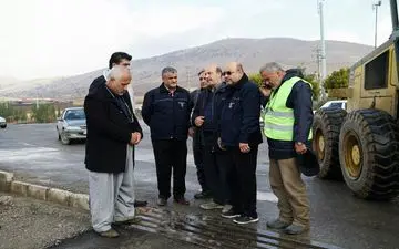 گزارش تصویری از بازدید مهندس یزدانی ازمناطق زلزله زده