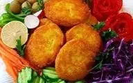 طرز تهیه کتلت سیب زمینی شیرازی| حرف نداره