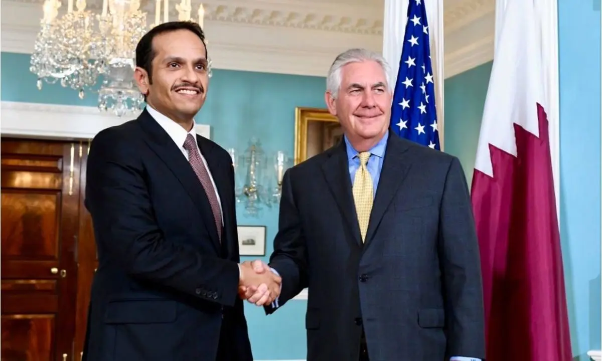 آمریکا از قطر برابر تهدید خارجی حمایت می کند