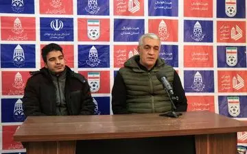 رضا طلایی منش:قشقایی هم برای پیروزی به همدان آمده بود/نیمه دوم توپ و میدان را در اختیار داشتیم