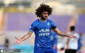 احتمال غیبت هافبک استقلال در دیدار با الاهلی