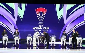 دیدار قلعه‌نویی و کی‌روش در حاشیه مراسم قرعه‌کشی جام ملت‌های آسیا + عکس 