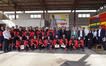 آتش‌نشانان بنادر استان بوشهر تجلیل شدند