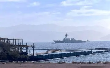 پایان حضور ناوشکن آمریکا در بندر ایلات