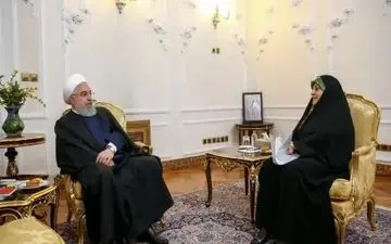 جلسه کاری ابتکار با رئیس جمهوری