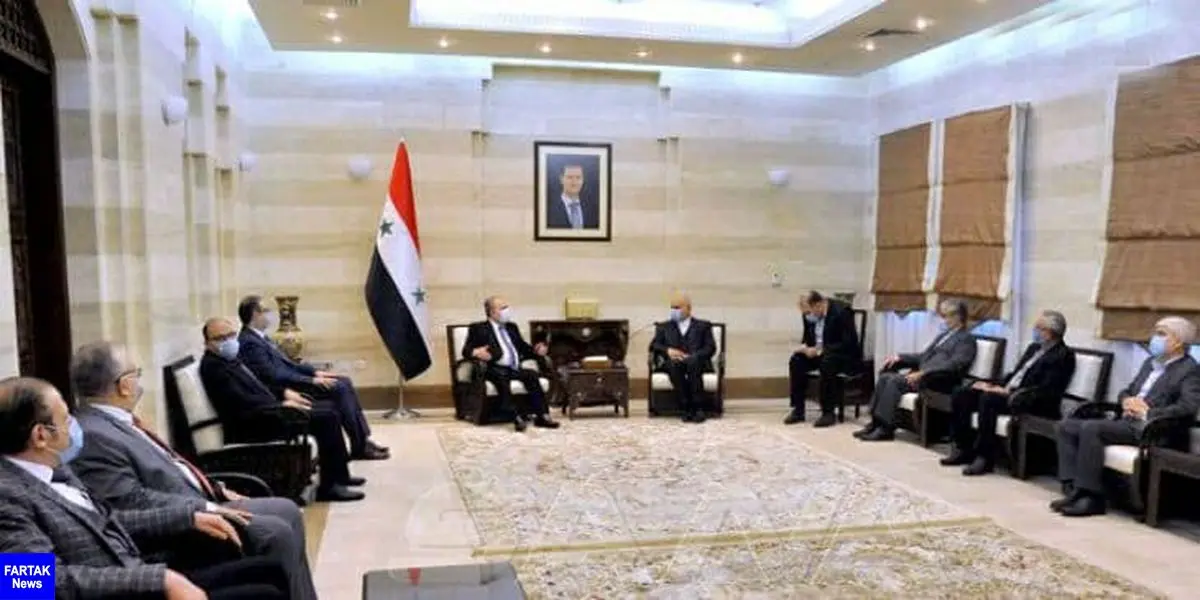 ملاقات رئیس اتاق مشترک ایران و سوریه با نخست وزیر سوریه 