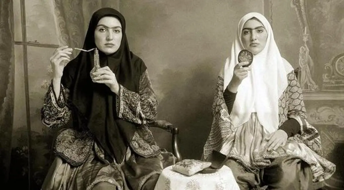 لباس‌های مد روز ایران در 200 سال پیش