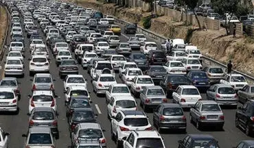  ترافیک سنگین در بیشتر محورهای مواصلاتی کشور