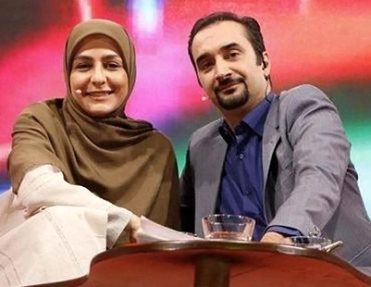 زوج مجری سرشناس تلویزیون با این عکس، عید را تبریک گفتند | عکس
