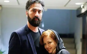 تیپ بهاره رهنما و همسرش در سالگرد عارف لرستانی 