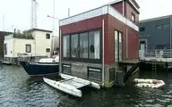 راهکار هلندی ها برای افزایش تعداد خانه ها در روی رودخانه ها + فیلم 