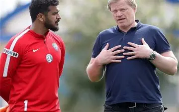 الیور کان در تمرین رقیب آسیایی استقلال !