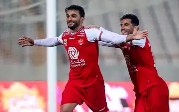 گل دوم پرسپولیس به شهرخودرو (سیامک نعمتی)