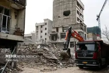 عکس / آثار وحشتناک حمله به محله بریانک تهران