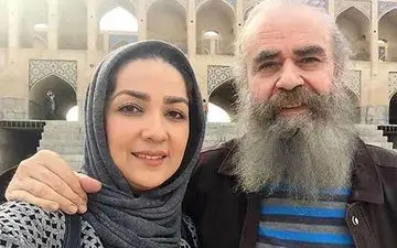 سوژه شدن فاصله ۲۸ سال سن خانم بازیگر باهمسرش
