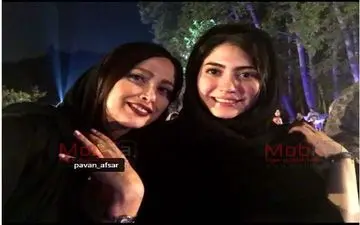 سلفی پاوان افسر به همراه درسا بختیار (عکس)