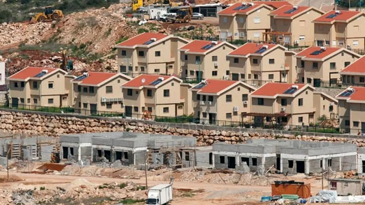 تلاش صهیونیست ها برای احداث بیش از سه هزار واحد مسکونی در کرانه باختری
