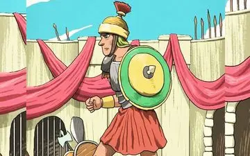 شمشیر این گلادیاتور گم شده‌؛ فقط یک تیزبین واقعی پیداش میکنه | قدرت بینایی ات رو محک بزن!