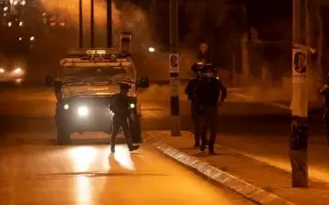 
درگیری شدید بین مبارزان فلسطینی و سربازان صهیونیست 