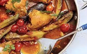 خورش کدو بادمجان با مرغ هم عالی میشه ها! | بیا تا دستورشو بهت یاد بدم