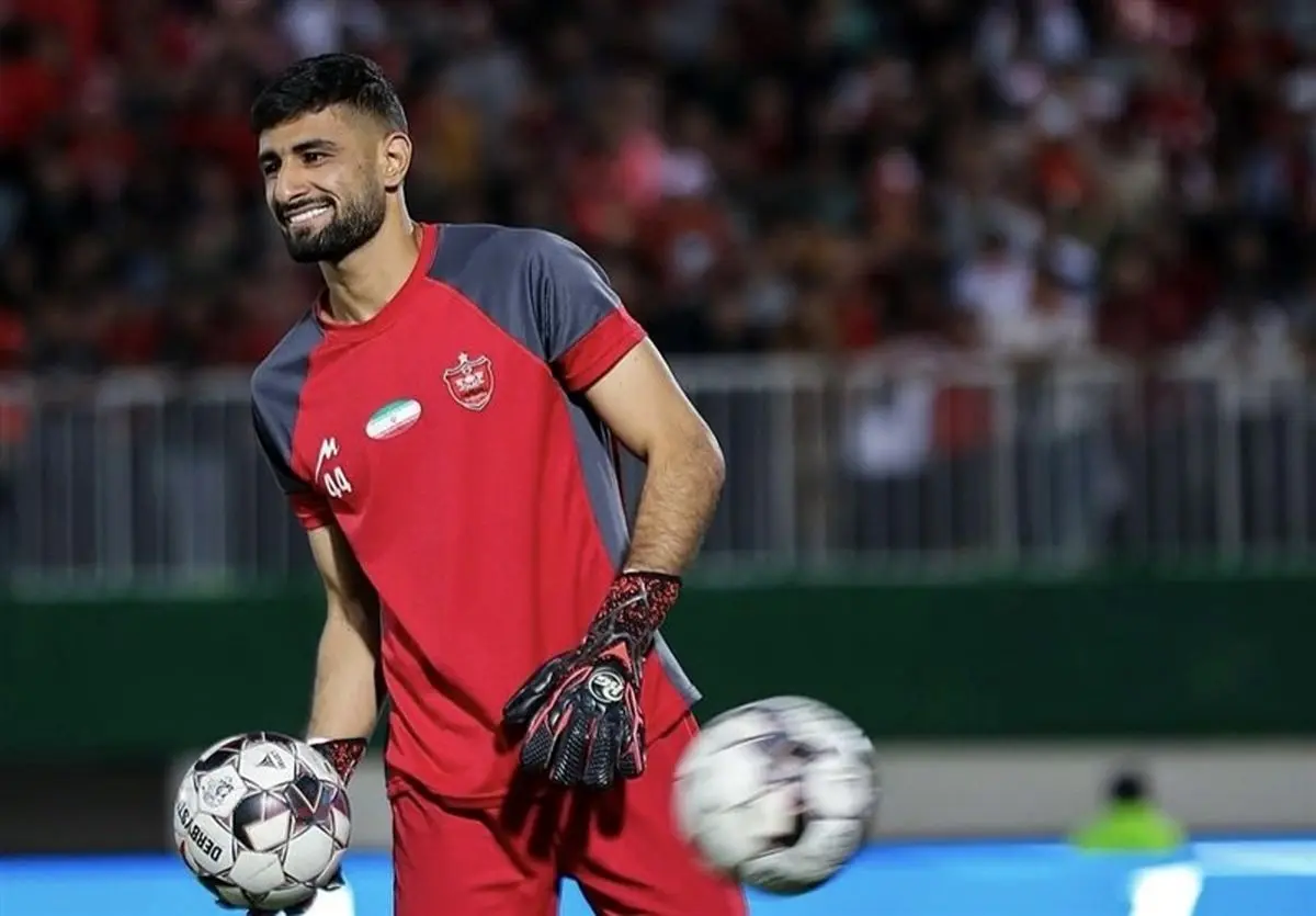 به پرسپولیس برمیگردم/ امیدوارم یک روز دروازهبان ثابت پرسپولیس شوم