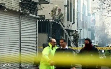 آنچه امروز در آتش‌ سوزی ساختمان وزارت نیرو گذشت + فیلم