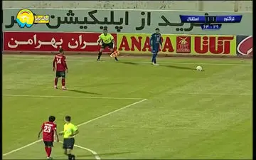 گل دوم استقلال به تراکتور + فیلم