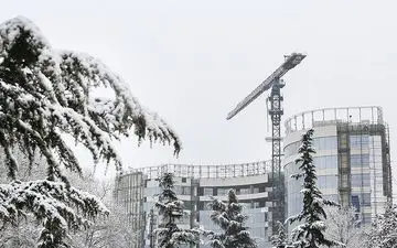  بارش برف و افت محسوس دما در نیمه شمالی