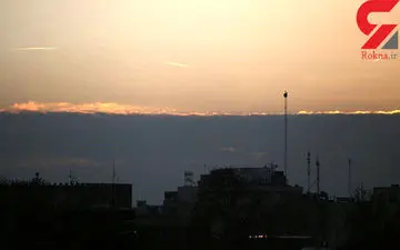  شلیک سامانه ضدهوایی به شی ناشناس در آسمان تهران+فیلم