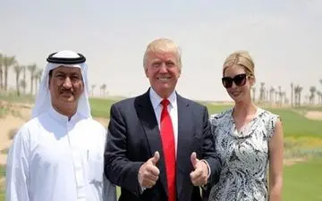 فرزندان ترامپ در عروسی دختر تاجر شیعه دبی 