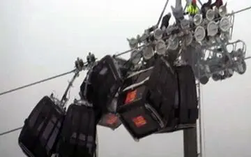 اتفاق هولناک در تله کابین اسکی اتریش + فیلم