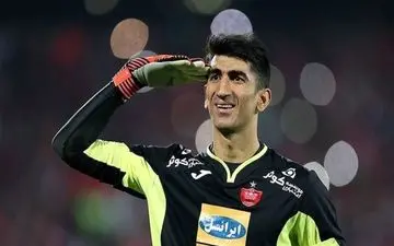 عکس: لباس خاص بیرانوند، دروازه بان پرسپولیس 