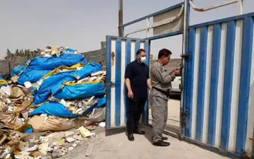 پلمب ۷ واحد غیرمجاز تفکیک ضایعات در رباط‌کریم