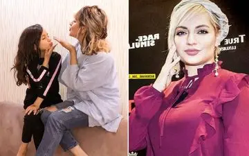 تصویری از مهناز افشار بدون آرایش با موهای پریشان