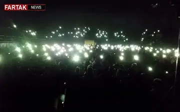 استقبال کم نظیر از کنسرت رضا صادقی در کرمان+فیلم