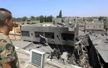 حمله نیروهای حفتر به مواضع نیروهای دولت وفاق ملی در جنوب طرابلس