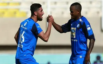 تفریح جالب مثلث MIP استقلال پس از برتری مقابل فولاد + عکس