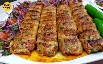 طرز تهیه کباب کوبیده مرغ نرم و آبدار + ویدئو