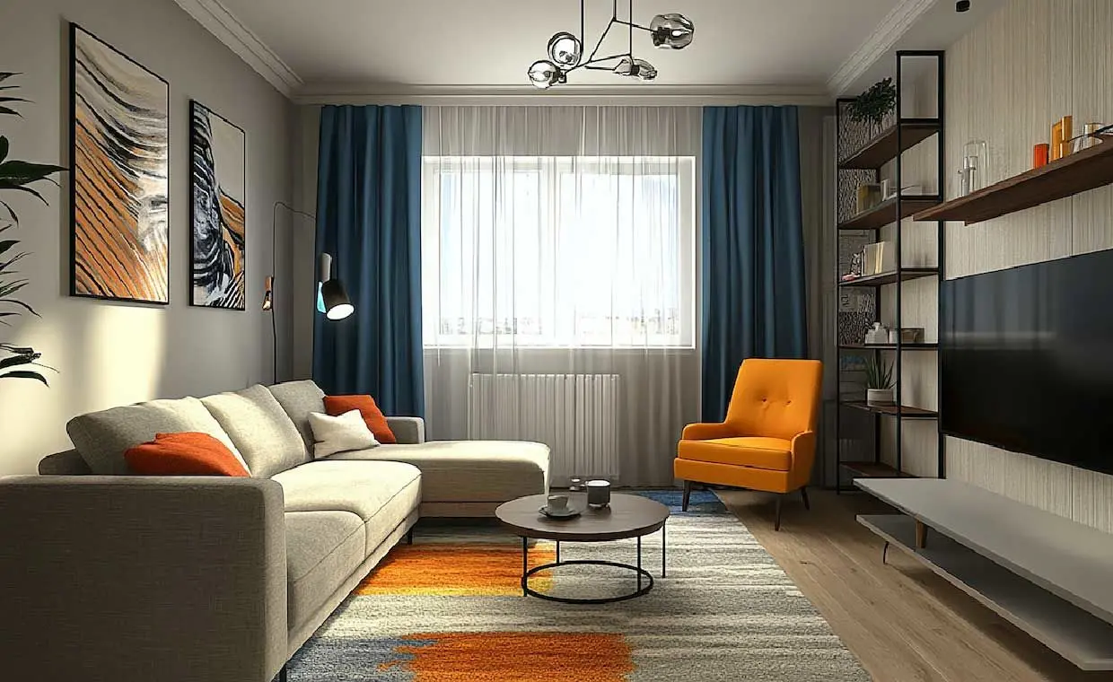اصول پایه طراحی دکوراسیون آپارتمان کوچک