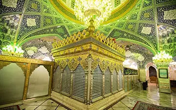 مراسم سال تحویل در حرم حضرت رقیه (س) +فیلم