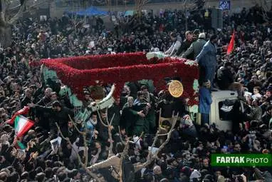 راهپیمایی وداع با سردار سلیمانی