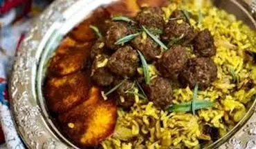  ریحان پلو با گوشت یک پلوی جدید و خوشمزه!