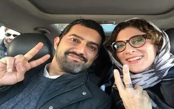 ژست عجیب ویشکا آسایش و حامد بهداد