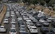 ترافیک سنگین در آزادراه تهران-قزوین و ترافیک نیمه سنگین در محور شهریار
