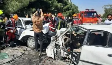 حادثه دلخراش در مشهد؛ مرگ مادر و سه فرزند در تصادف