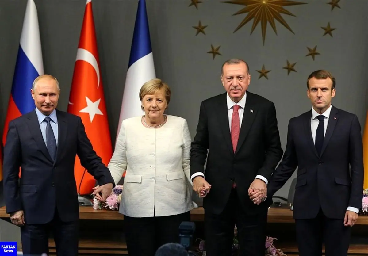 نشست سران ترکیه، روسیه، آلمان و فرانسه برای بررسی اوضاع ادلب