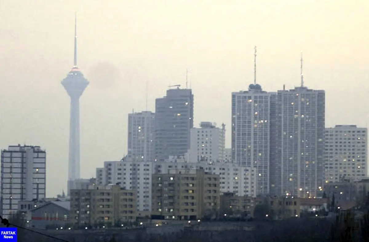 هوای تهران برای گروه‌های حساس ناسالم است

