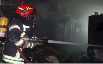 آتش‌سوزی مهیب و مرگبار در مشهد + عکس