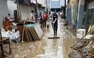 باران همچنان در ژاپن قربانی می‌گیرد
